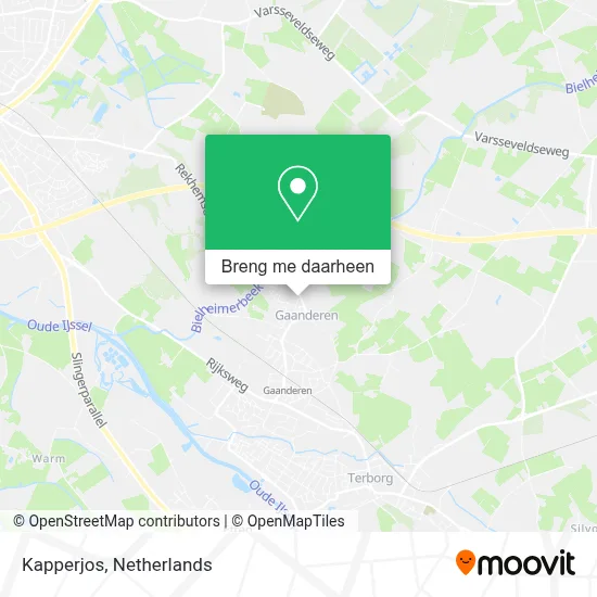 Kapperjos kaart