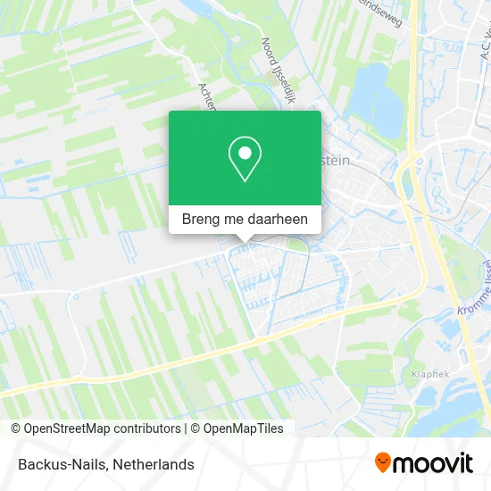 Backus-Nails kaart