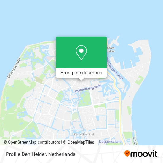 Profile Den Helder kaart