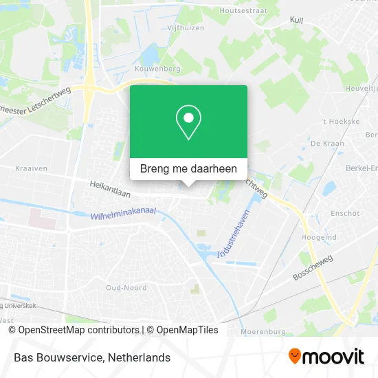Bas Bouwservice kaart