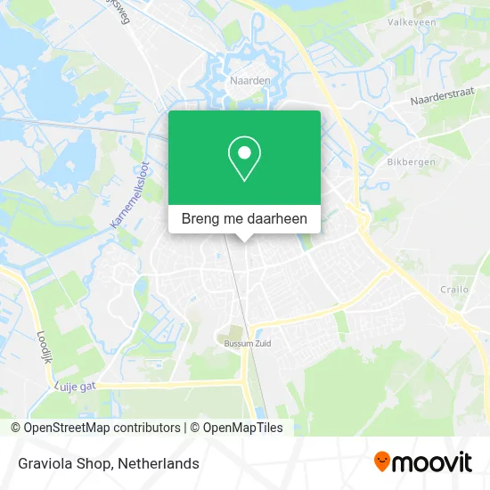 Graviola Shop kaart