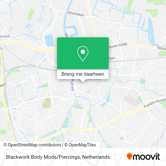 Blackwork Body Mods/Piercings kaart