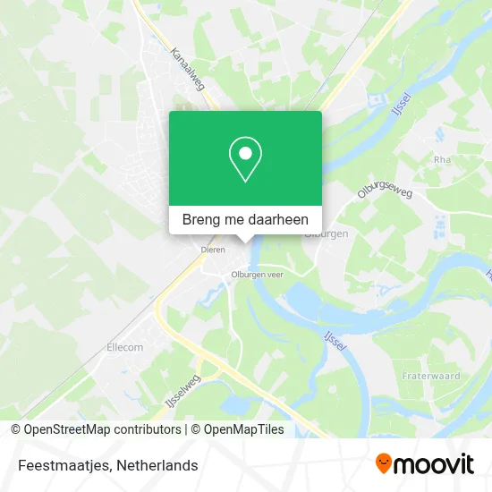 Feestmaatjes kaart
