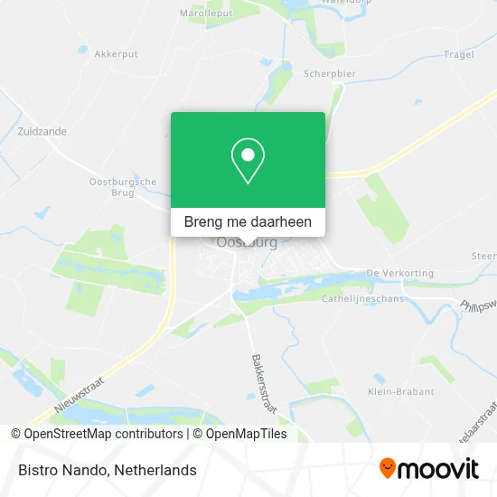 Bistro Nando kaart