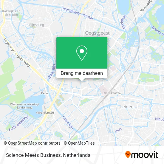 Science Meets Business kaart