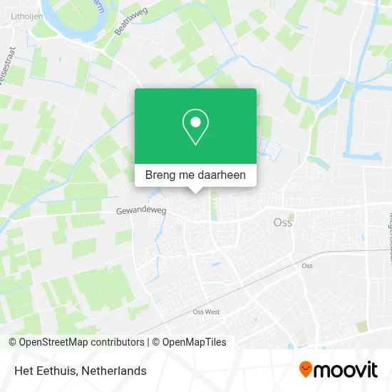 Het Eethuis kaart