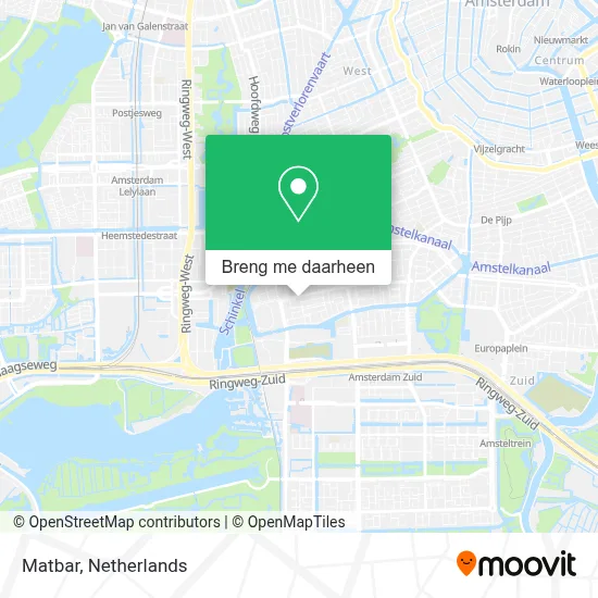 Matbar kaart