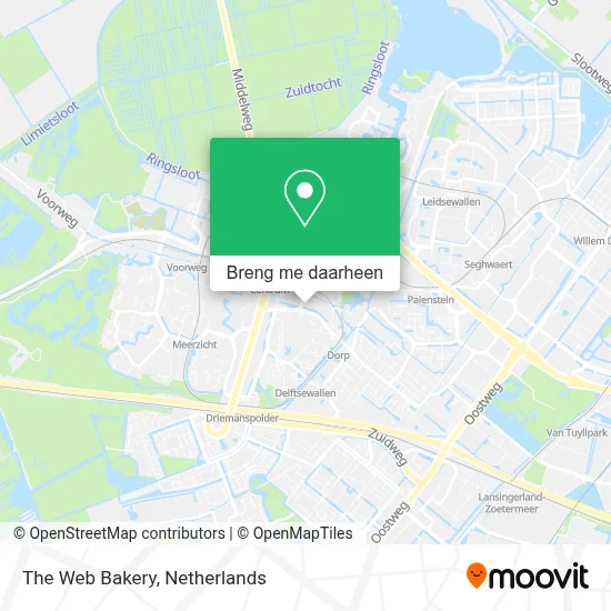 The Web Bakery kaart