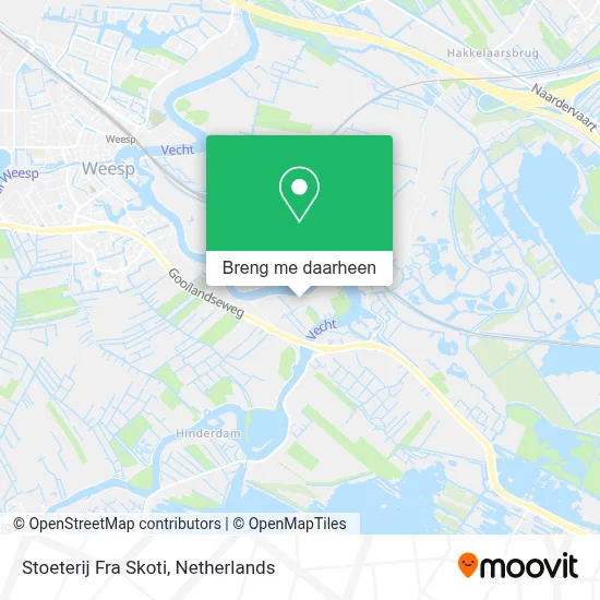 Stoeterij Fra Skoti kaart