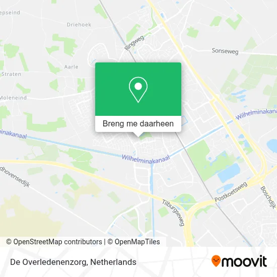 De Overledenenzorg kaart