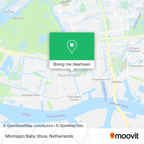 Minihippo Baby Store kaart