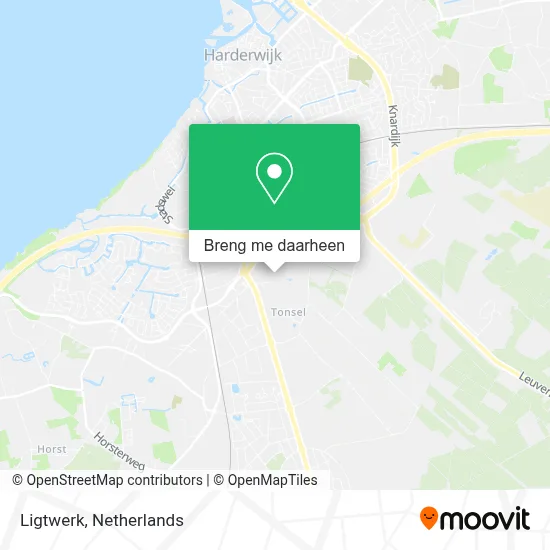 Ligtwerk kaart