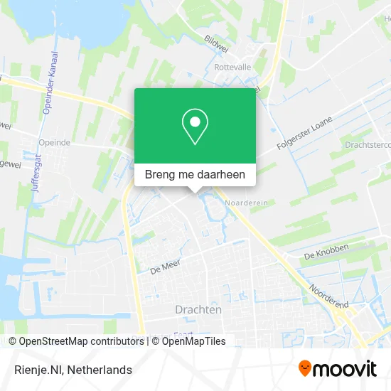 Rienje.Nl kaart
