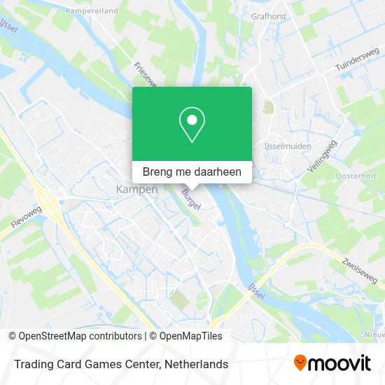 Trading Card Games Center kaart