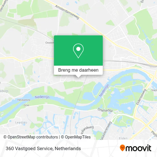 360 Vastgoed Service kaart
