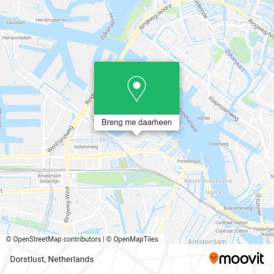Dorstlust kaart