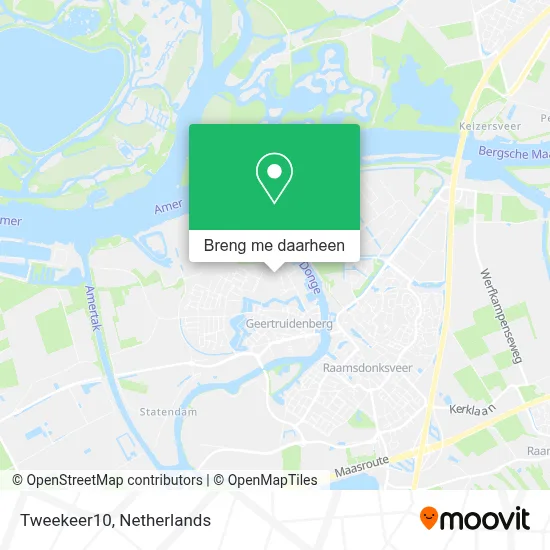 Tweekeer10 kaart