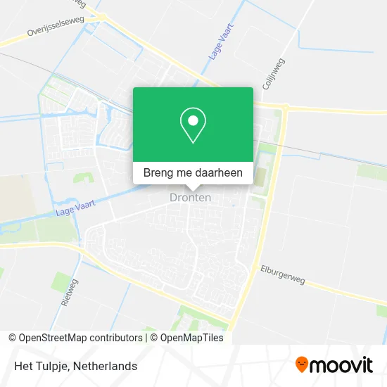 Het Tulpje kaart