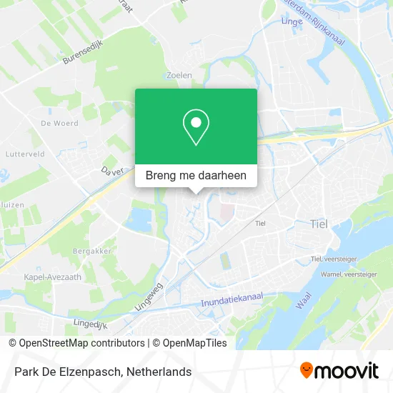 Park De Elzenpasch kaart