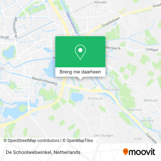 De Schoolwebwinkel kaart
