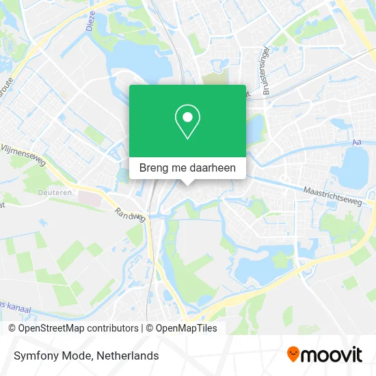 Symfony Mode kaart