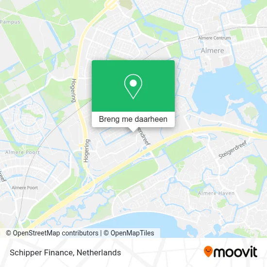 Schipper Finance kaart