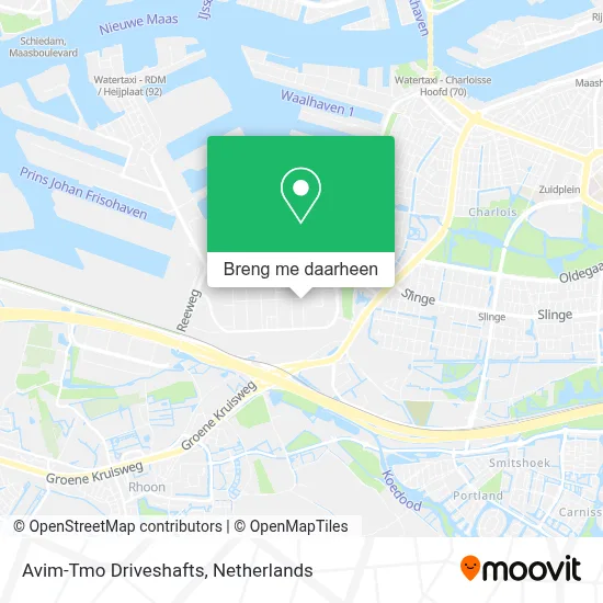 Avim-Tmo Driveshafts kaart