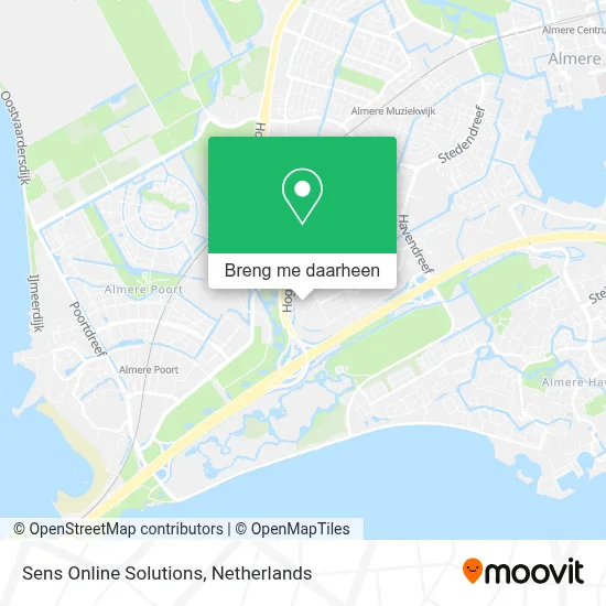 Sens Online Solutions kaart