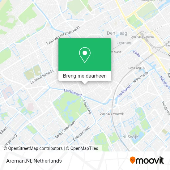 Aroman.Nl kaart