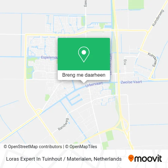 Loras  Expert In Tuinhout / Materialen kaart