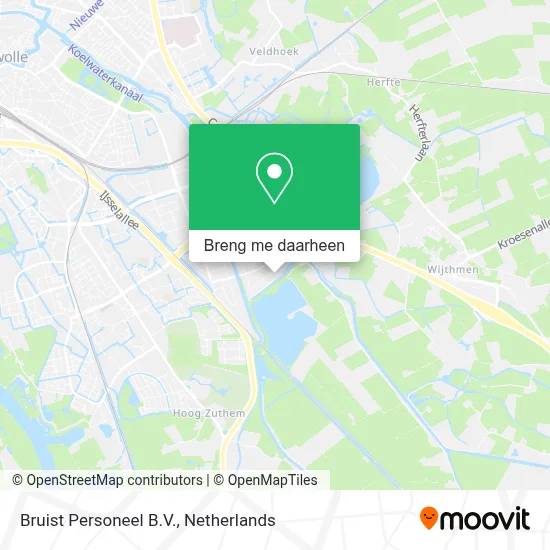 Bruist Personeel B.V. kaart