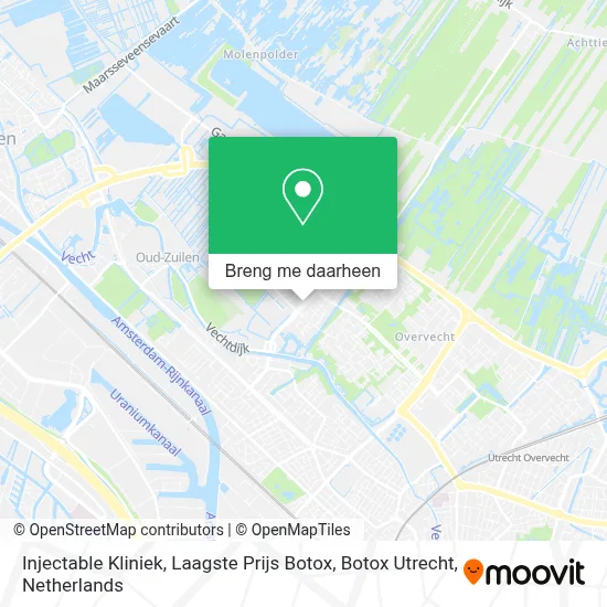 Injectable Kliniek, Laagste Prijs Botox, Botox Utrecht kaart
