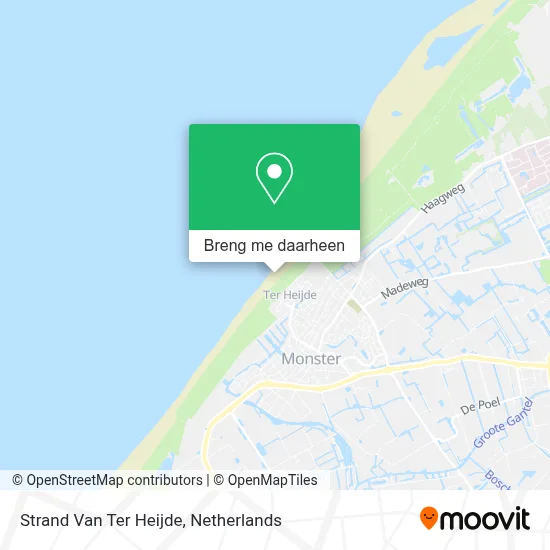 Strand Van Ter Heijde kaart