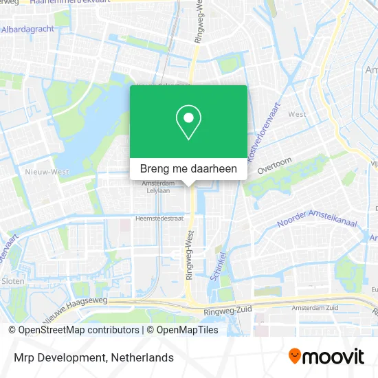 Mrp Development kaart