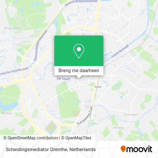 Scheidingsmediator Drenthe kaart