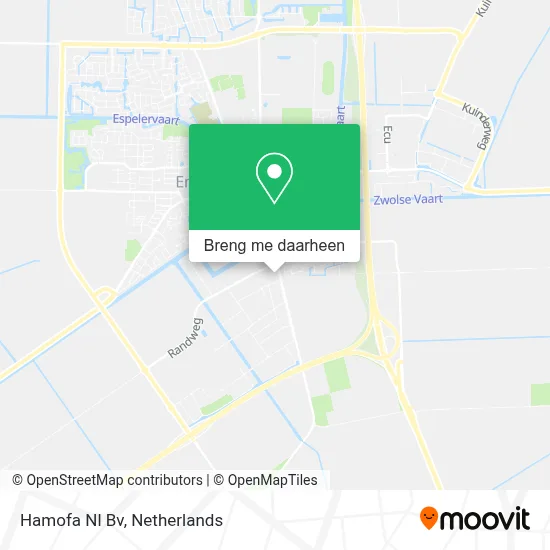 Hamofa Nl Bv kaart