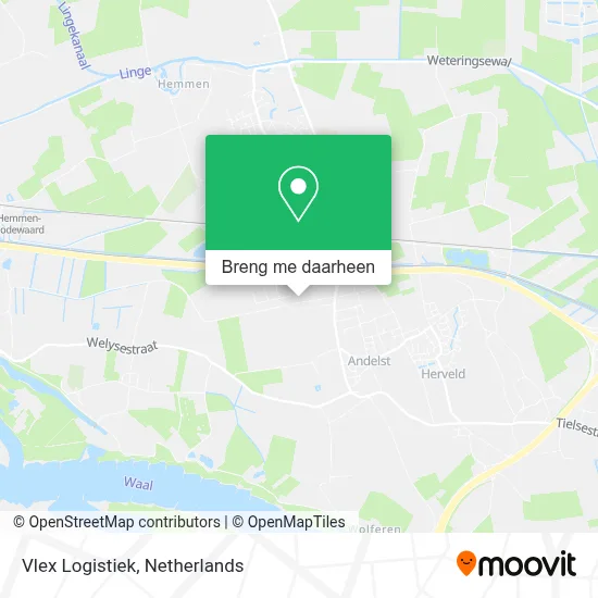 Vlex Logistiek kaart