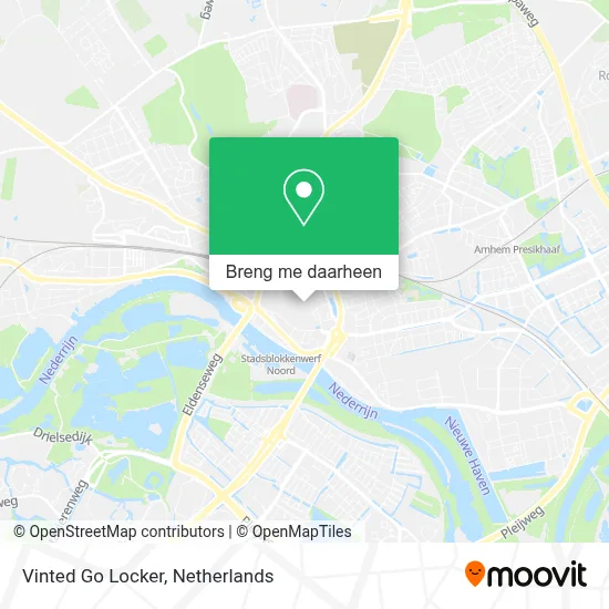 Vinted Go Locker kaart