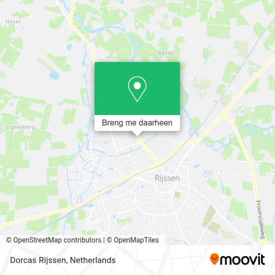 Dorcas Rijssen kaart