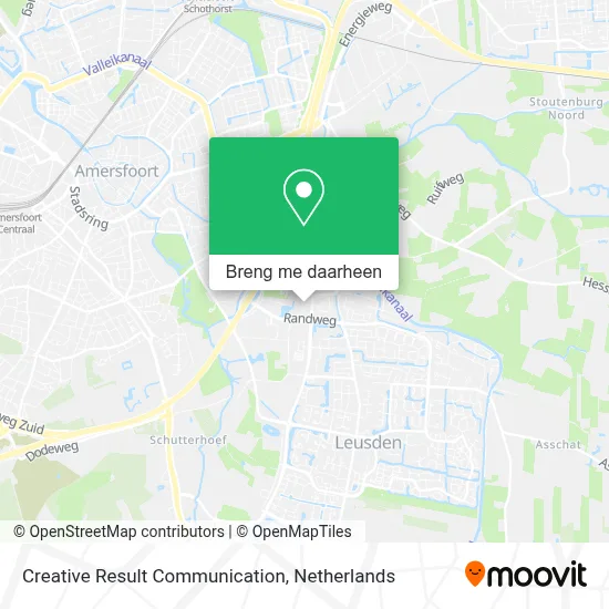 Creative Result Communication kaart