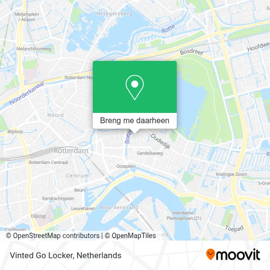Vinted Go Locker kaart