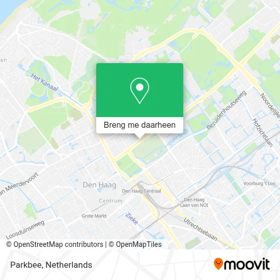 Parkbee kaart