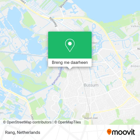 Rang kaart