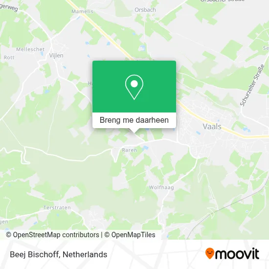 Beej Bischoff kaart