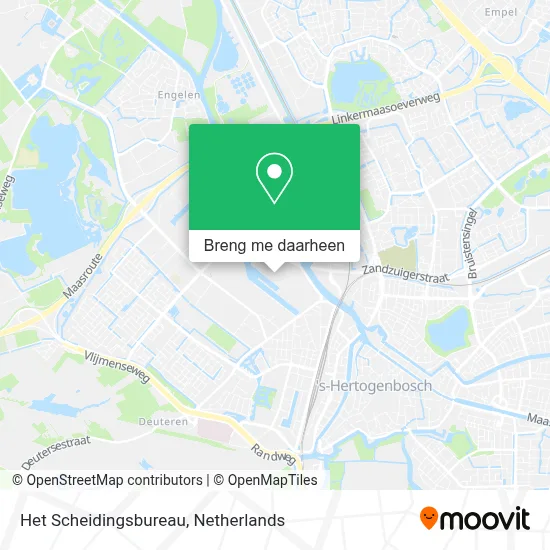 Het Scheidingsbureau kaart