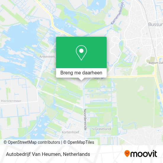 Autobedrijf Van Heumen kaart