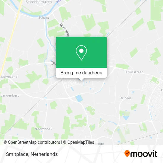 Smitplace kaart