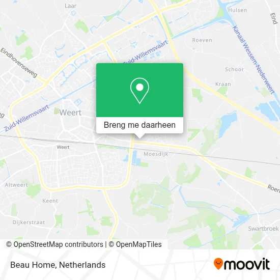 Beau Home kaart