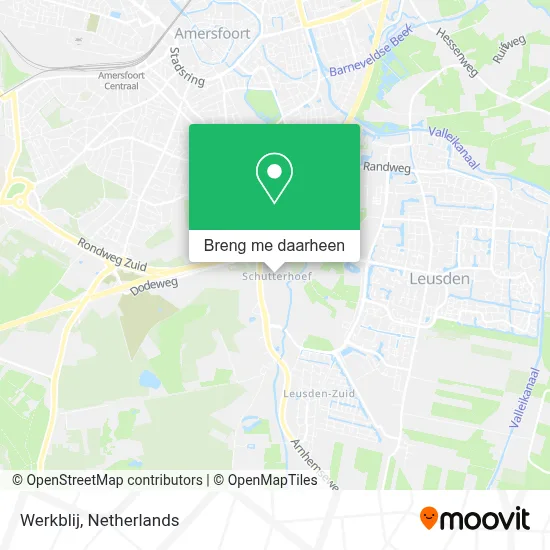 Werkblij kaart