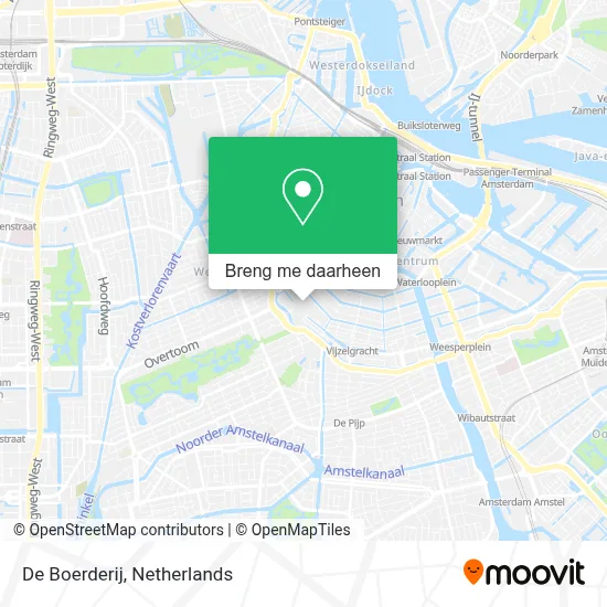 De Boerderij kaart